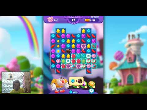 Candy Crush Friends Saga Level 158 - 21 Moves, 3 Stars