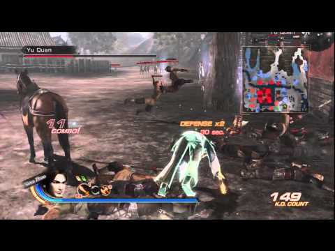 Jin Story Mode Stage 3-5 Zhuge Dan's Rebellion - Part 2 Dynasty Warriors 7 HD