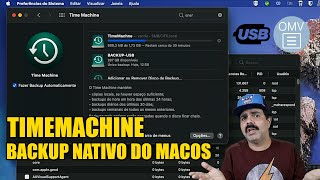 Time Machine Backup Nativo do macOS em Disco Externo ou Servidor NAS OMV