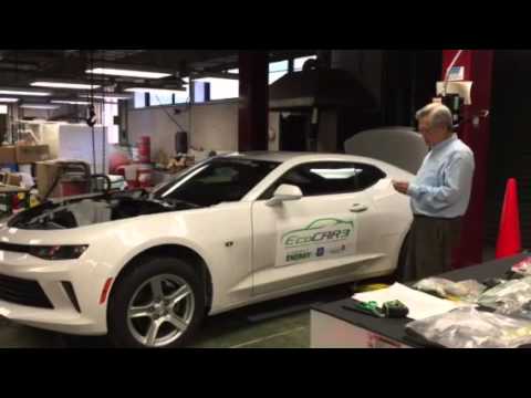 Wayne State EcoCar3 Hybrid Warriors celebrate Pi Day 2016