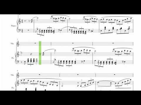 J. B. Accolay Concerto No.1 in A Minor for Violin & Piano