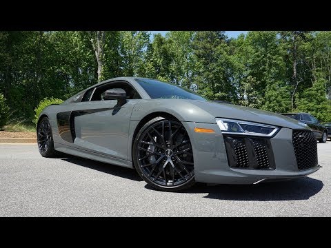 2018 Audi R8 V10 PLUS: Start Up, Exhaust, Test Drive and Review