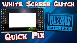 How to Fix White Screen Glitch on Blizzard Entertainment for Windows 10 (Battle.net)