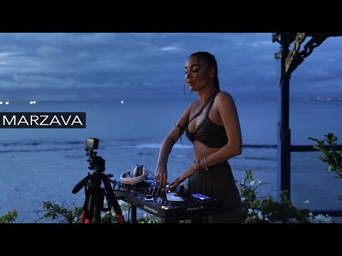 Marzava | Afro House & Melodic Techno live DJ Mix 2023 @ Bali, Uluwatu