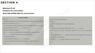 CAM 20 | IELTS LISTENING TEST | TEST 3 - SECTION 4 #english #listeningpractice #ielts #education