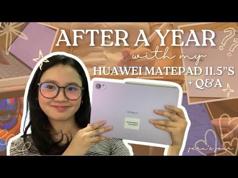 A YEAR LATER with my Huawei MatePad 11.5"S | Honest Review + Q&A📱✨
