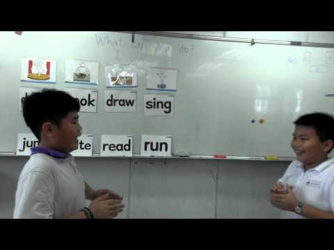 [action verb game] What can you do?