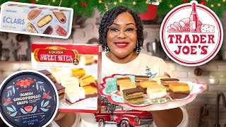 TRADER JOE'S TASTE TEST OF DELICIOUS TREATS IDEA FOR CHRISTMAS CHARCUTERIE BOARD OR PARTY!