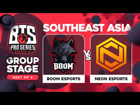 BOOM vs Neon Game 2 - BTS Pro Series 12 SEA: Groups w/ T-Panda & Pablo