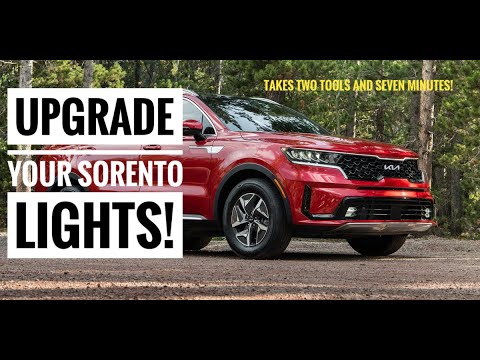 Upgrade Your Kia Sorento Lighting in Seven Minutes!