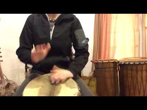 'Passport' djembe rhythm ('populaire') with variations