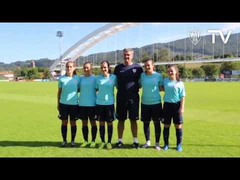 Presentación Athletic Club B femenino / Emakumezkoen B taldearen aurkezpena 2015-16