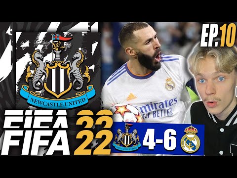 NOT ANOTHER REAL MADRID COMEBACK?! 😰 FIFA 22 Newcastle United Career Mode EP10 S2