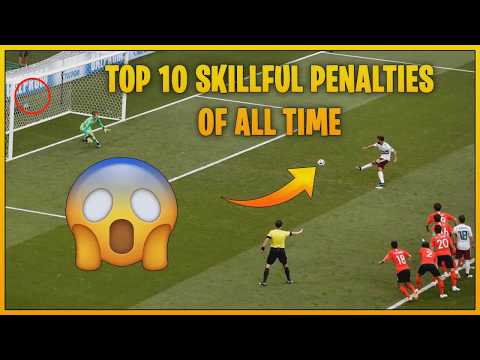 TOP 10 SKILLFUL PENALTIES OF ALL TIME - FOOTBALL GOALS & BEST SKILLS⚽⚽