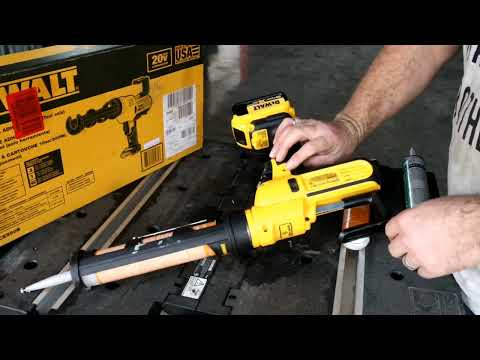 The Best Way To Caulk Dewalt 20v Electric Caulk Gun Adhesive Review