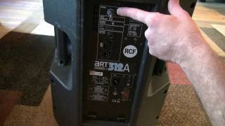 Video thumbnail for Brian Looks At The RCF ART 312A Powered Speakers by briansredd