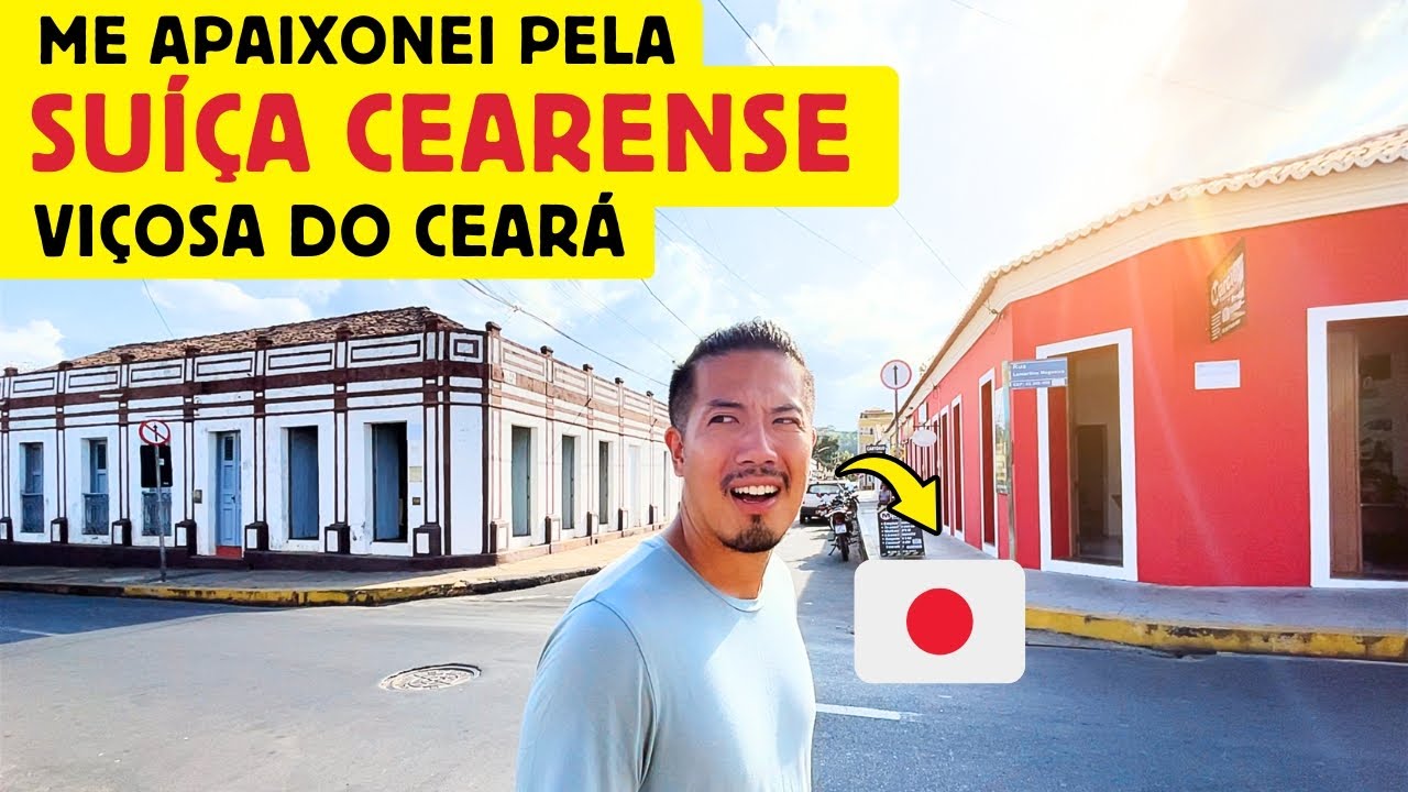 Um japonês se apaixona pela Suíça Cearense, Viçosa do Ceará.