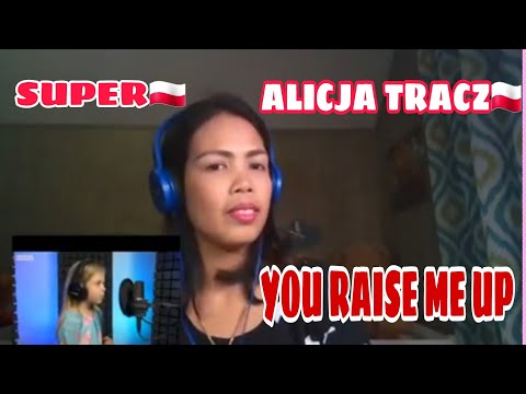 Its MyrnaG REACTS TO Alicja Tracz - You Raise Me Up (cover)