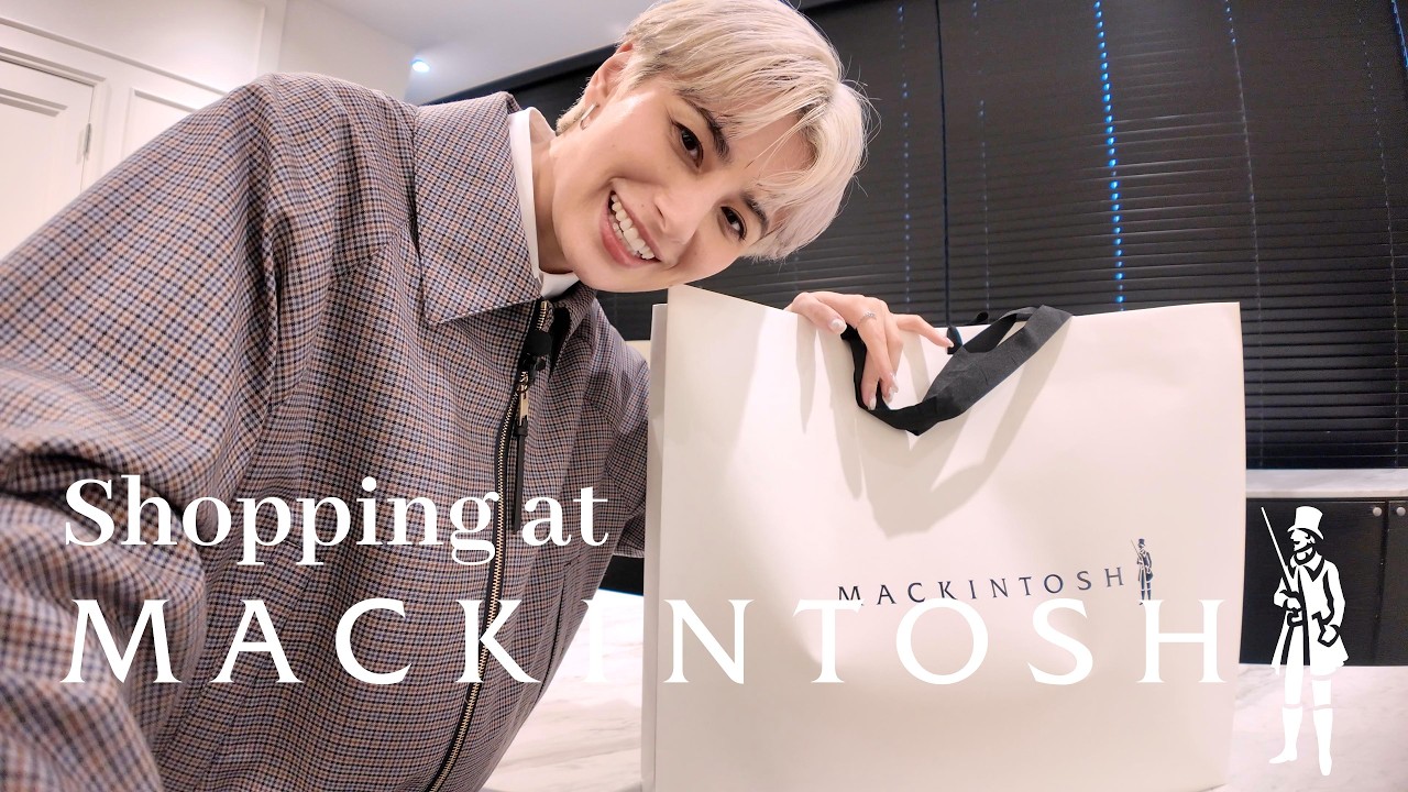【Fashion】MACKINTOSHでおしゃべりショッピング😂🛍️