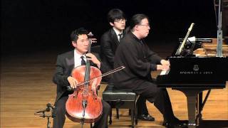 Daniel Lee / Jung-jae Moon, 2011, Johannes Brahms  cello sonata No. 2, Op. 99, Allegro passionato