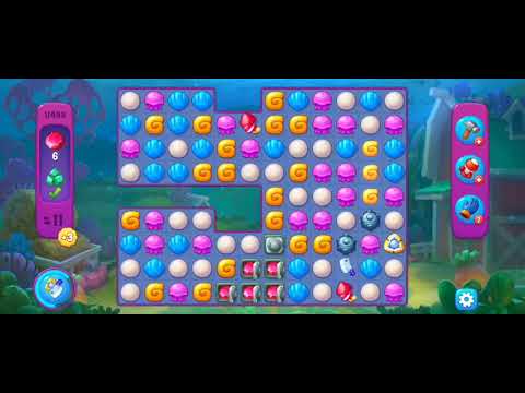 Fishdom Super Hard Level 11499 (with Double Lightning Booster) @choraelmin