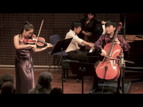 Beethoven: Piano Trio Op. 70, No. 2 | Yebin Yoo, Allen Liang, Jingxuan Zhang