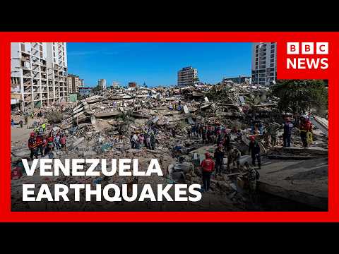 委內瑞拉地震至少1,450人罹難 搜救隊希望漸滅 | BBC News (At least 1,450 killed in Venezuela earthquakes as rescue teams' hopes fading | BBC News)