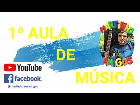 Martinho e os Amigos - 1ª Aula de Música - "Puzzle Musical"