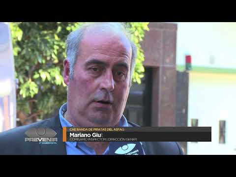 Prevenir TV - Desbaratan Banda de Piratas del Asfalto, Dirección General de Delitos Complejos PFA.
