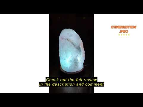 Review Wrcevtor USB Himalayan Salt Lamp with 7 Colors Changing, Natural Salt Rock Night Lamp Mini Cr