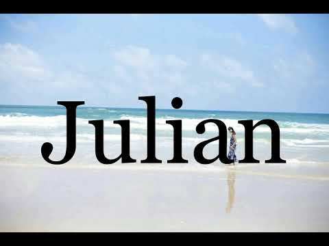 How To Pronounce Julian🌈🌈🌈🌈🌈🌈Pronunciation Of Julian