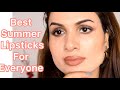 Top 5 Summer Lipsticks For Every Skin Color