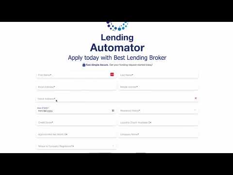 Selecting a Lead Form Lending Automator tutorial video thumbnail