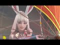 edm remix- cute bunny girl - kakura. dancing with umbrella