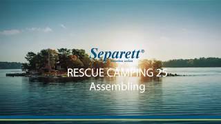 Přenosná separační toaleta Rescue Camping 25