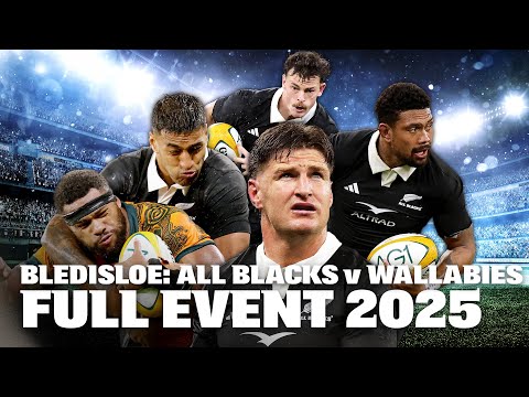 ALL BLACKS vs WALLABIES | 2025 Bledisloe Cup FULL SERIES
