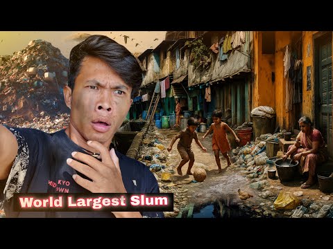 Inside World Most Population & Biggest Slum ll India Dharavi, Mumbai ll Yaha Kaise Jeete Hain Log 😱