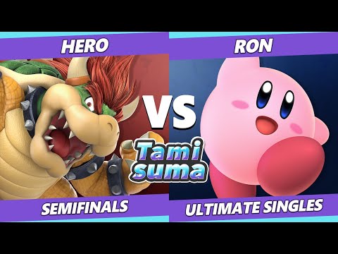 TAMISUMA 160 SSBU - Hero (Bowser) Vs. Ron (Mario, Kirby) Smash Ultimate Semifinals