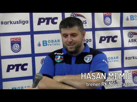 ARKUS liga NAJAVA 7. KOLA / Hasan Memić - trener RK Novi Pazar
