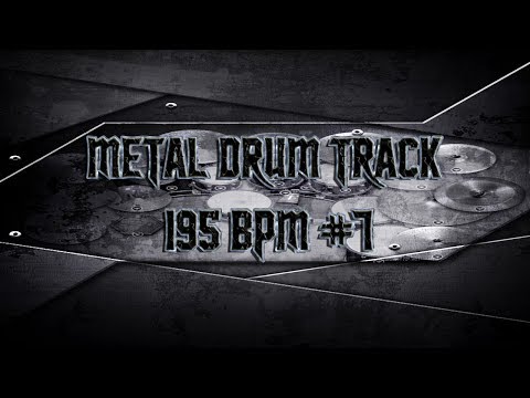 Speed Metal Drum Track 195 BPM | Preset 2.0 (HQ,HD)