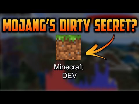 The unsolved mystery of the "Minecraft DEV" version...