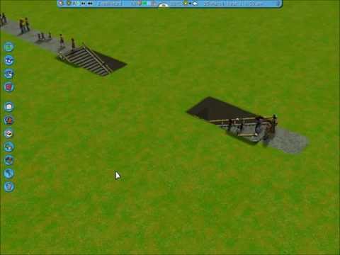 RCT3 Tutorial 1: How To Make Paths Go Underground HD