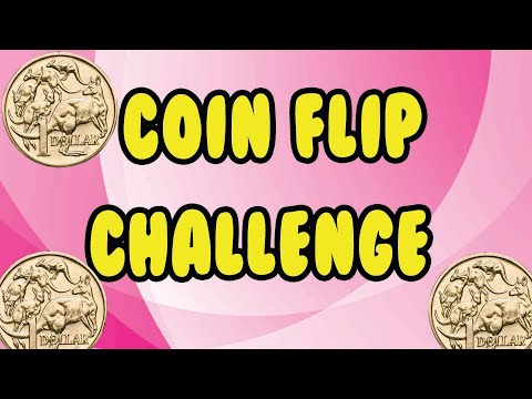 The Coin Flip Challenge. Can you flip five heads or five tails?