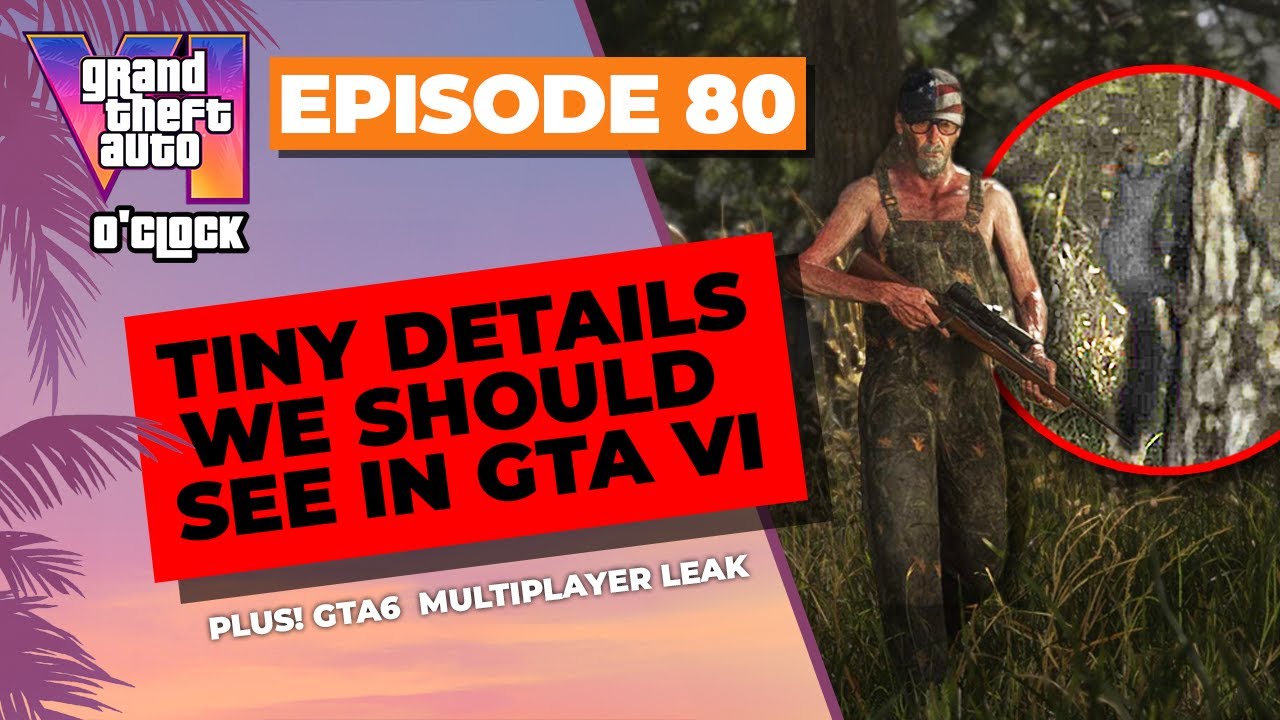 Tiny Details We Should See In GTA6 - GTA VI O'clock - Episode 80 - YouTube