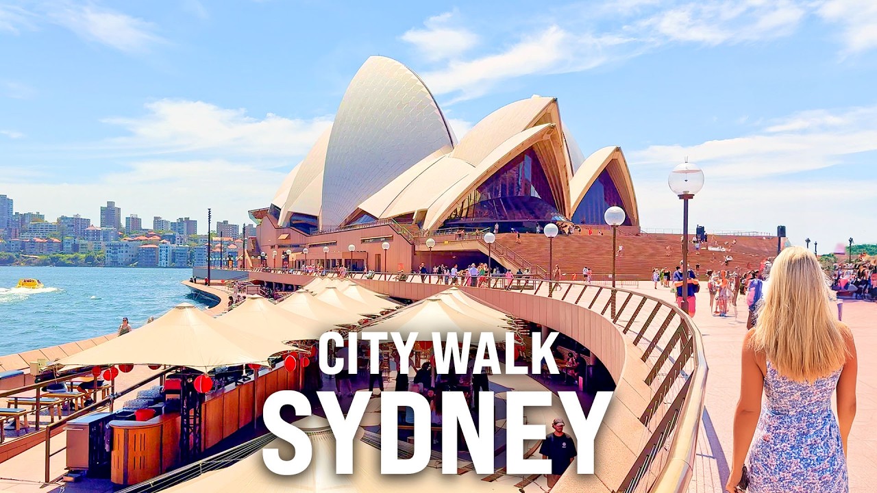 Immersive street-level walking tour through Sydney Bondi Beach, Australia, showcasing authentic urban landscapes, local architecture, and the vibrant atmosphere of the city's neighborhoods