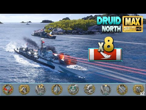 Druid: Aggressive destroyer gang [SEEYA] - World of Warships