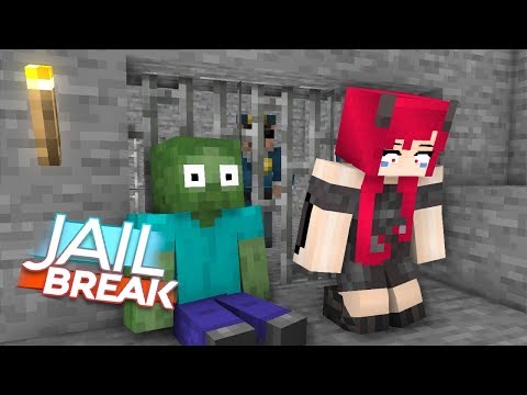 Monster School : JailBreak Challenge - Minecraft Animation