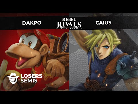 Dakpo (Diddy) vs Caius (Cloud) | Losers Semis | Rebel Rivals 4