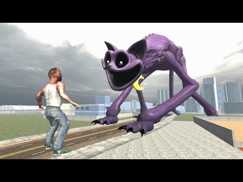 FRANKLIN vs CATNAP in Indian Bike Driving 3D | Poppy Playtime Chapter 3