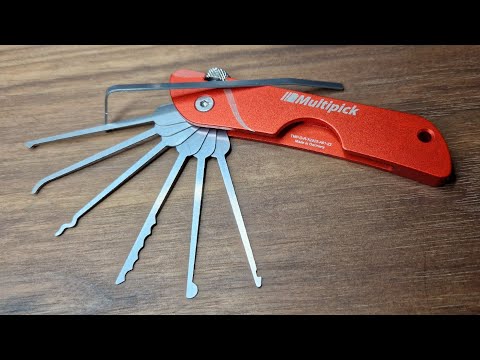 Review: Jackknife Pickset Exclusive Redline Edition + 10 extra tips  #multipick #lockpicks #edc
